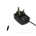 Adaptador de corriente de 12VDC 500mA, enchufe sudafricano IEC60950